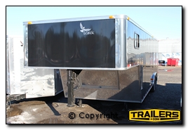 enclosed gooseneck trailer